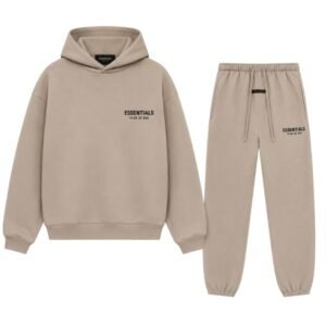 Fear of God Essentials Tracksuit Desert Sand