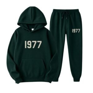 Green Fear of God Essentials Tracksuit
