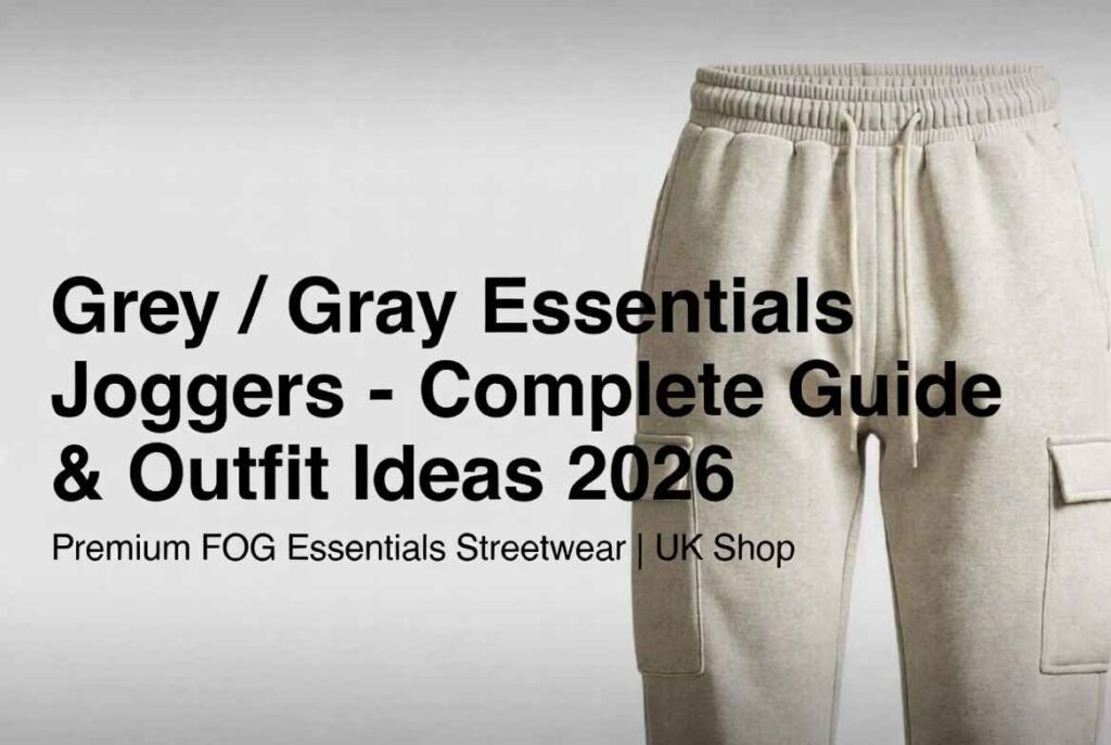 Grey  Gray Essentials Joggers – Complete Guide & Outfit Ideas 2026