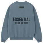 Men’s Essentials 1977 Crewneck Sweatshirt back profile oversized fit
