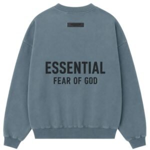 Men’s Essentials 1977 Crewneck Sweatshirt back profile oversized fit