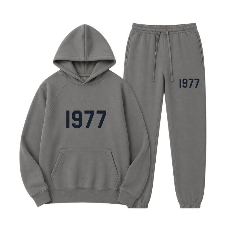 Men’s Grey Fear of God Essentials Tracksuit