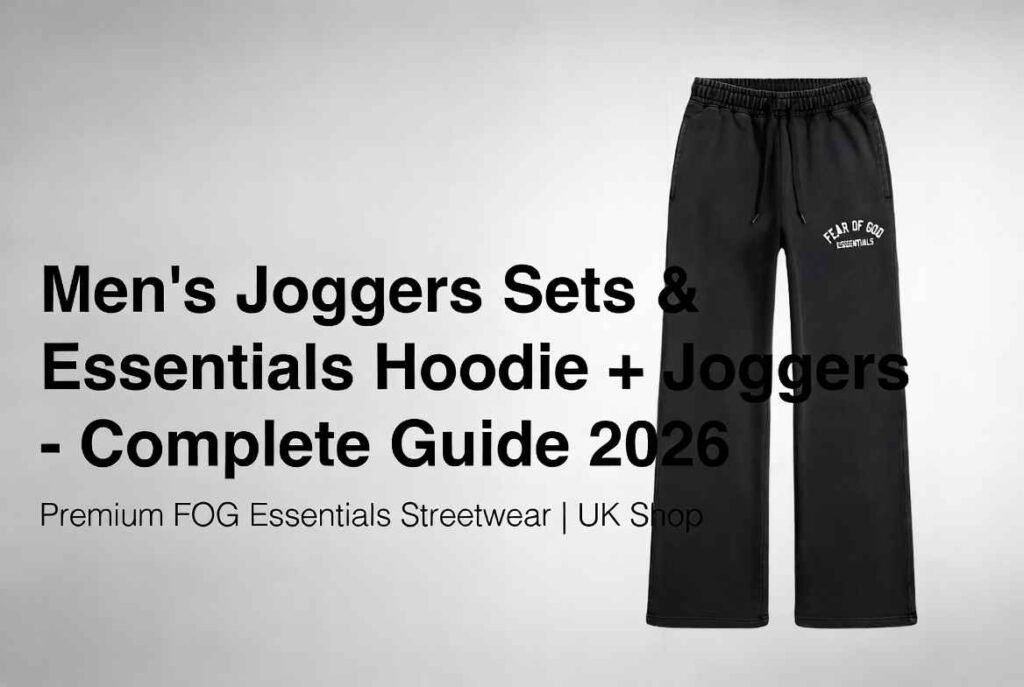 Men’s Joggers Sets & Essentials Hoodie + Joggers – Complete Guide 2026
