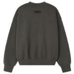 Men’s Oversized Essentials Crewneck Sweatshirt back profile dropped shoulders