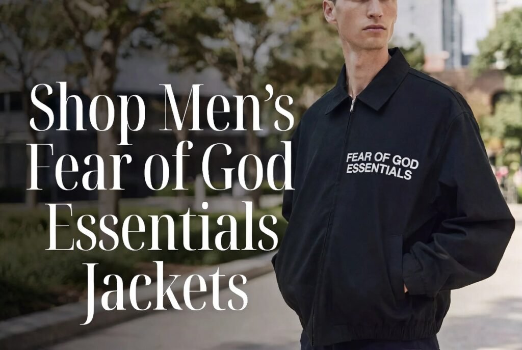 Men’s Fear of God Essentials Jackets 2 Shop Men’s Fear of God Essentials Jackets