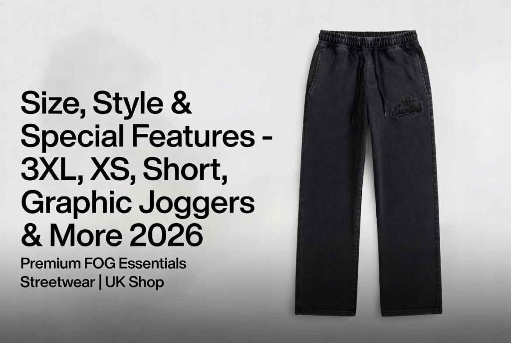 Size, Style & Special Features – 3XL, XS, Short, Graphic Joggers & More 2026