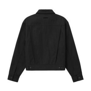 Fear of God Nylon Trucker Jacket Back View – Authentic Technical Design