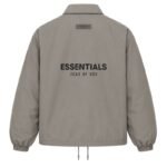 Fear of God Essentials Men’s Fit Jacket Back View – Authentic Oversized Design