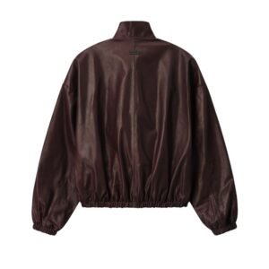 Fear of God Women’s Track Jacket Back View – Authentic Design
