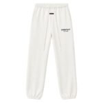 White Essentials Sweatpants