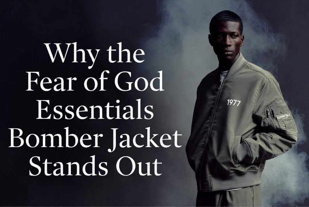 Why the Fear of God Essential so Bomber Jacket Stands Out