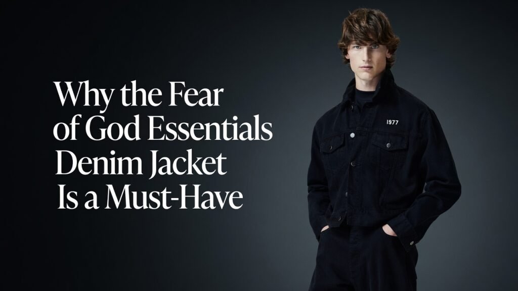 Fear of God Essentials Denim Jackets & Jean Jackets 3 Why the Fear of God Essentials Denim Jacket Is a Must-Have