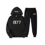 Women’s Black Fear of God Essentials Tracksuit
