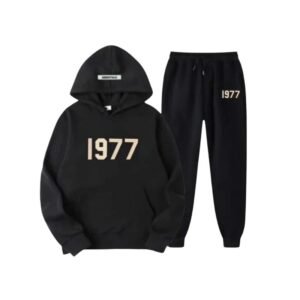 Women’s Black Fear of God Essentials Tracksuit