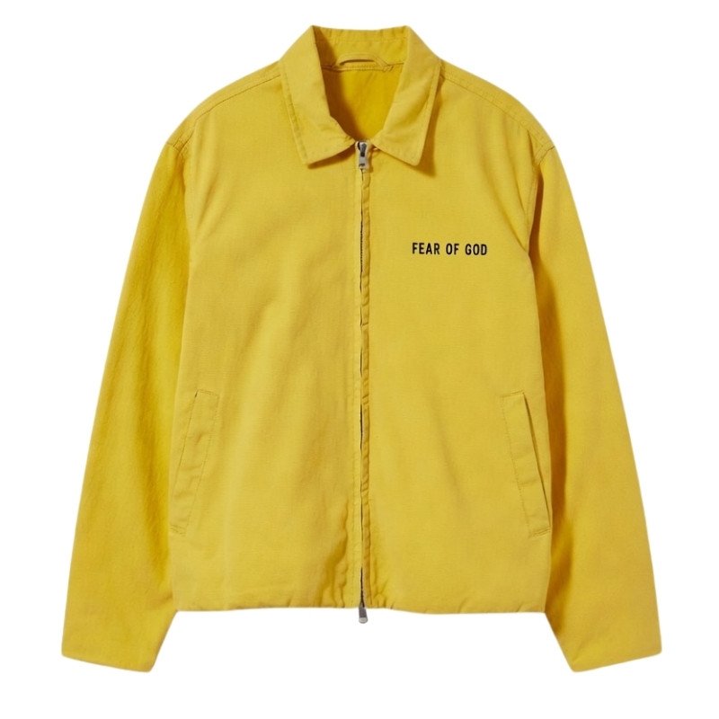 Yellow Fear of God Essentials Jackets