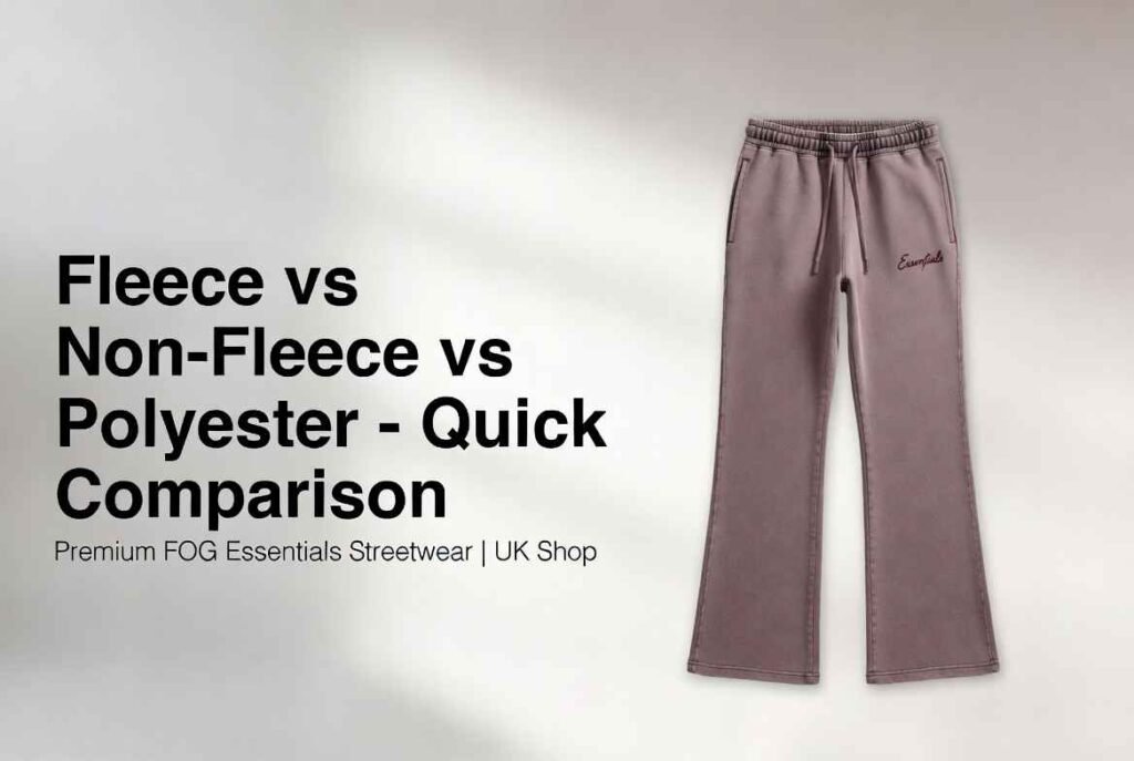 image Fleece vs Non-Fleece vs Polyester – Quick Comparison
